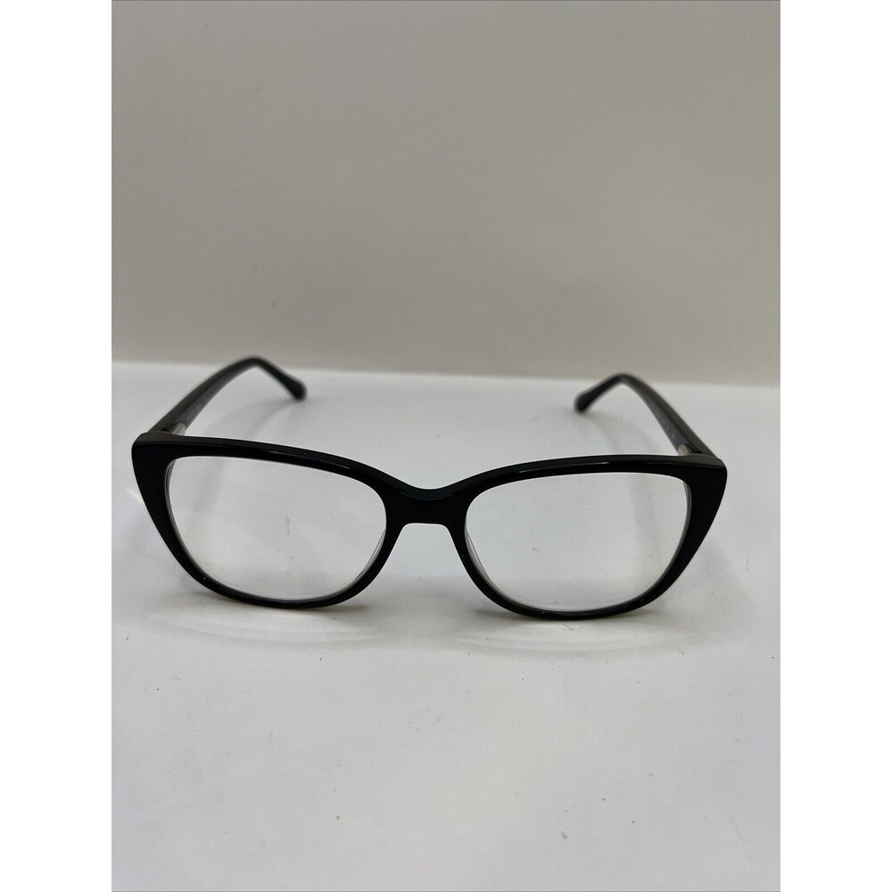Draper James Eyeglasses Frames DJ5026 001 BLACK Gray Striped Cat Eye 52-16-140